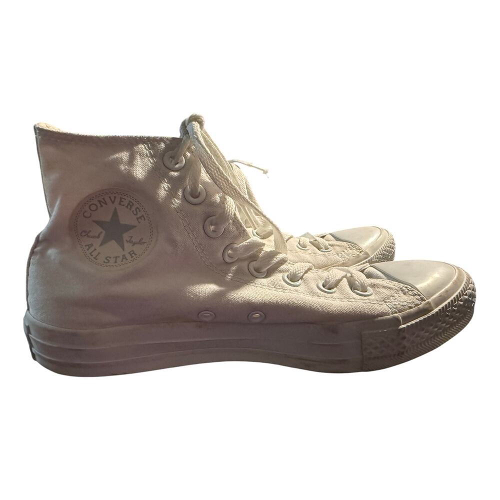 Converse Chuck Taylor All Star High Tops, Optical White, Men's 7/Women's 9